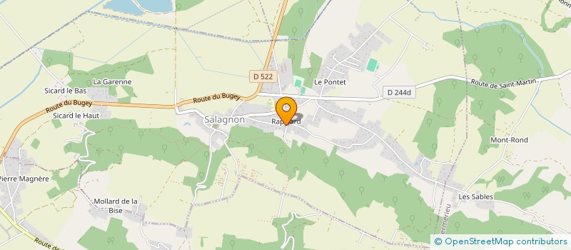 localisation de l'entreprise THE REBELS COUNTRY  SALAGNON