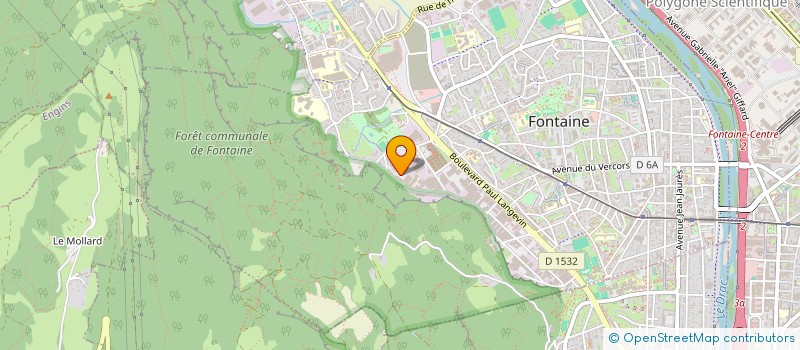 localisation de l'entreprise THE REDEEMED CHRISTIAN CHURCH OF GOD JESUS HOUSE GRENOBLE  FONTAINE