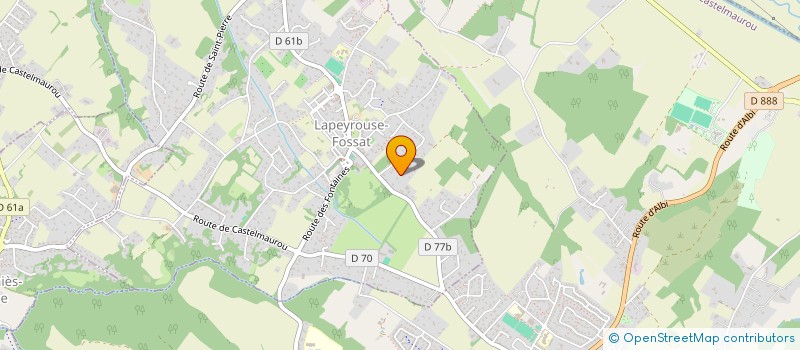 localisation de l'entreprise THE REPAIR GROUP  LAPEYROUSE-FOSSAT