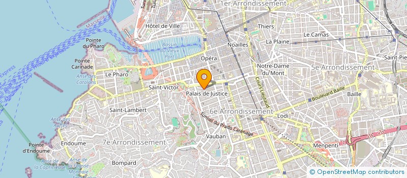 localisation de l'entreprise THE REPERE à MARSEILLE
