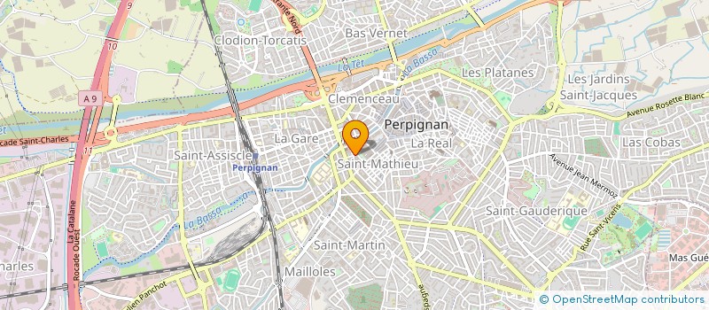 localisation de l'entreprise THE REPUBLIC OF WINE  PERPIGNAN