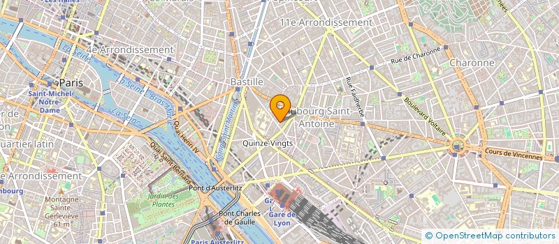 localisation de l'entreprise THE RIGHT LEFT  PARIS