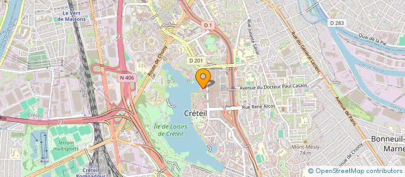 localisation de l'entreprise THE RIGHT WAY CONSULTING à CRETEIL