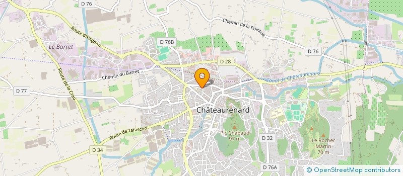 localisation de l'entreprise THE ROOM  CHATEAURENARD