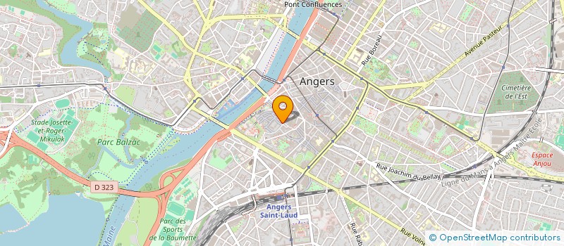 localisation de l'entreprise THE ROOMEMORIES à ANGERS