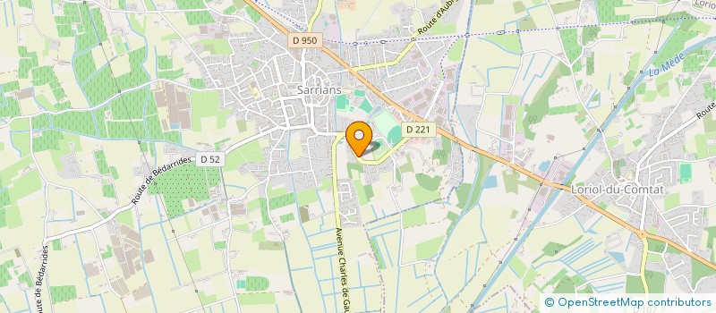 localisation de l'entreprise THE ROOSTER à SARRIANS