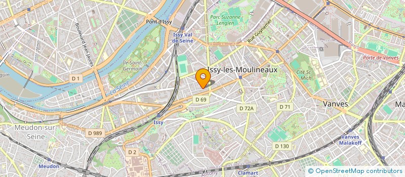 localisation de l'entreprise THE RUNSHIP - TEAM ISSY à ISSY-LES-MOULINEAUX