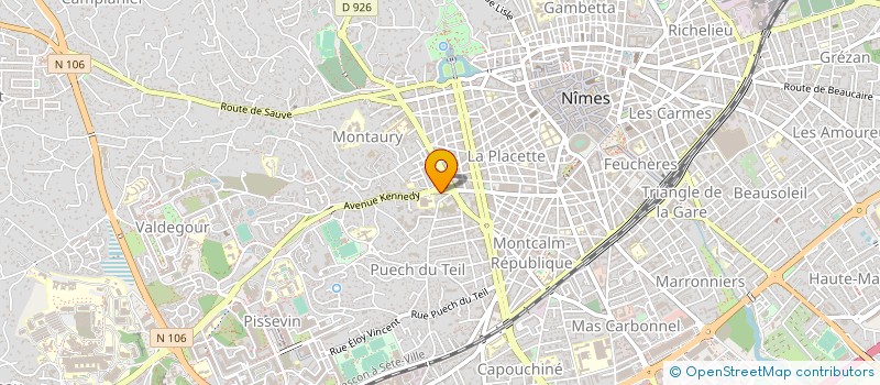 localisation de l'entreprise THE SALAH'S COMPANY  NIMES