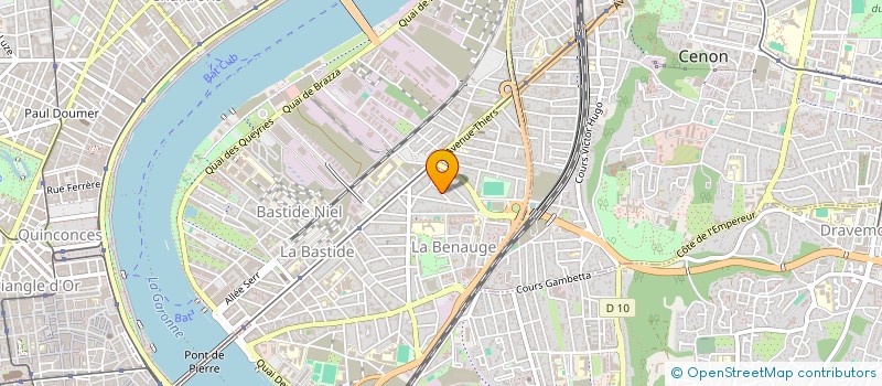 localisation de l'entreprise THE SENSE ACTIVISTS  BORDEAUX