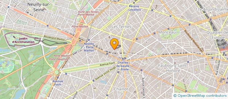 localisation de l'entreprise THE SEPIONS à PARIS