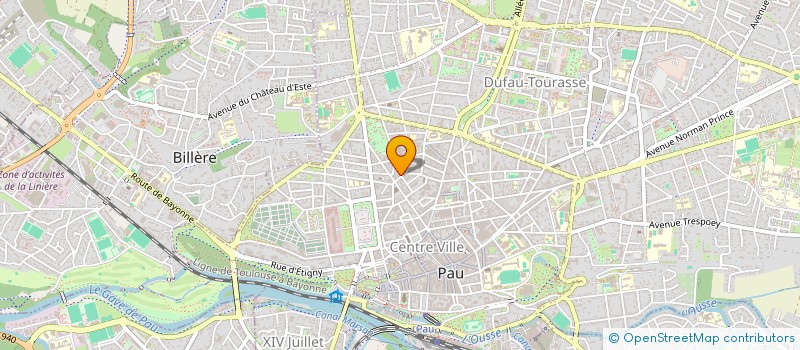 localisation de l'entreprise THE SHARE EVENTS à PAU