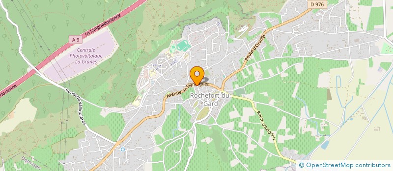 localisation de l'entreprise THE SHELBY'S BROTHERS  ROCHEFORT-DU-GARD