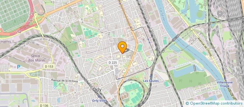 localisation de l'entreprise THE SIDJEE'S NIGHT CLUB  ORLY