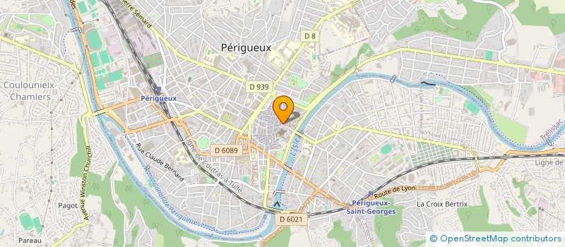 localisation de l'entreprise THE SILVER OWL à PERIGUEUX