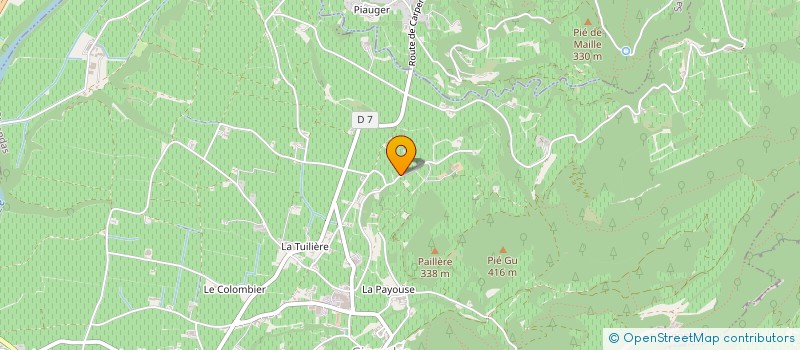 localisation de l'entreprise THE SKIES  GIGONDAS