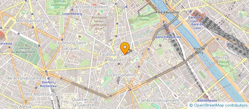 localisation de l'entreprise THE SLIM LAB à PARIS