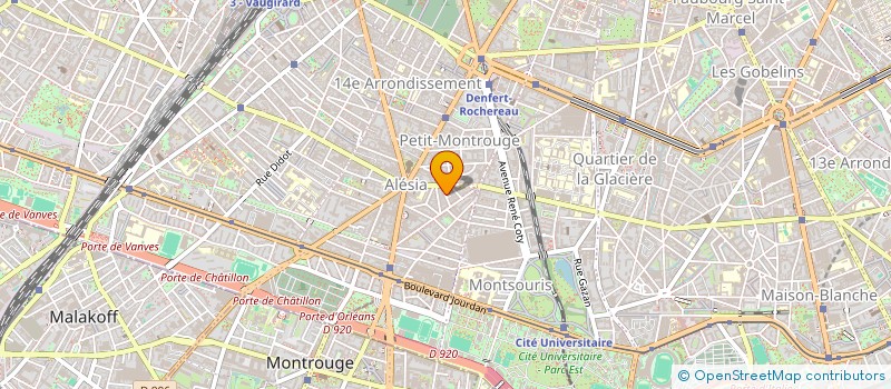 localisation de l'entreprise THE SMALL PLACE  PARIS