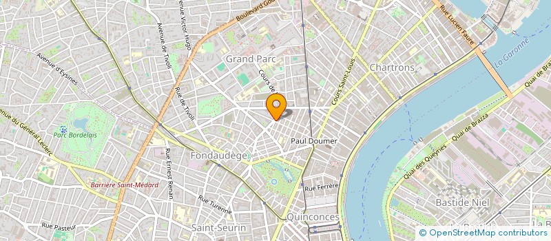 localisation de l'entreprise THE SMART AGENCY  BORDEAUX