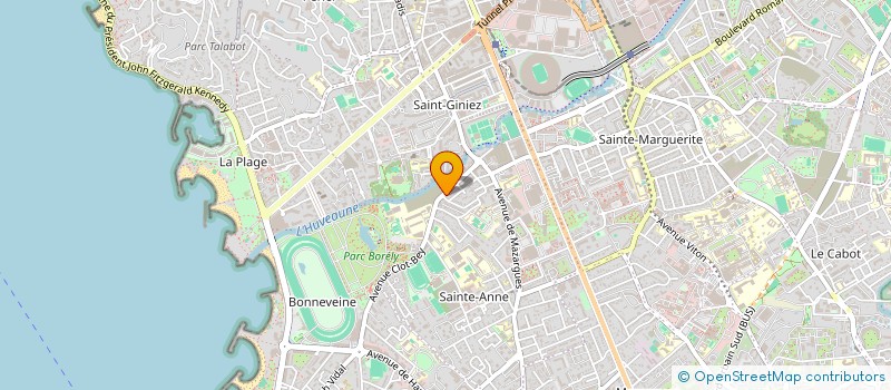 localisation de l'entreprise THE SNACK à MARSEILLE