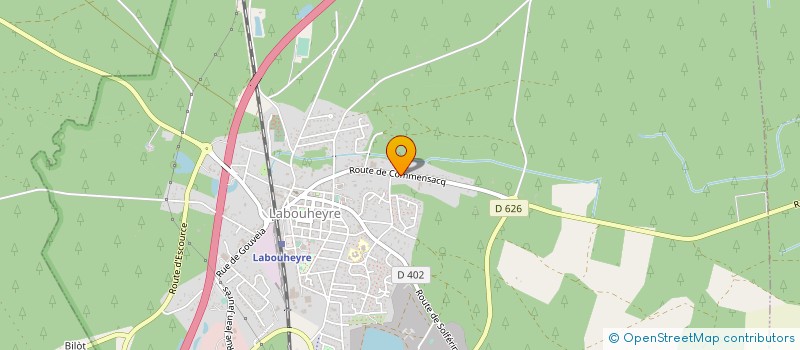 localisation de l'entreprise THE STICKER FAMILY FRANCE  LABOUHEYRE