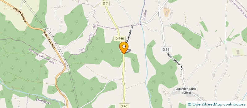 localisation de l'entreprise THE STRAT  BONNUT