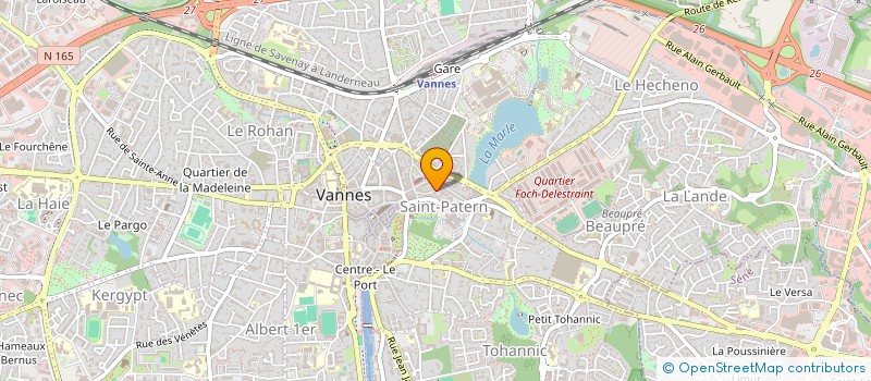localisation de l'entreprise THE STREETMAKERZ à VANNES