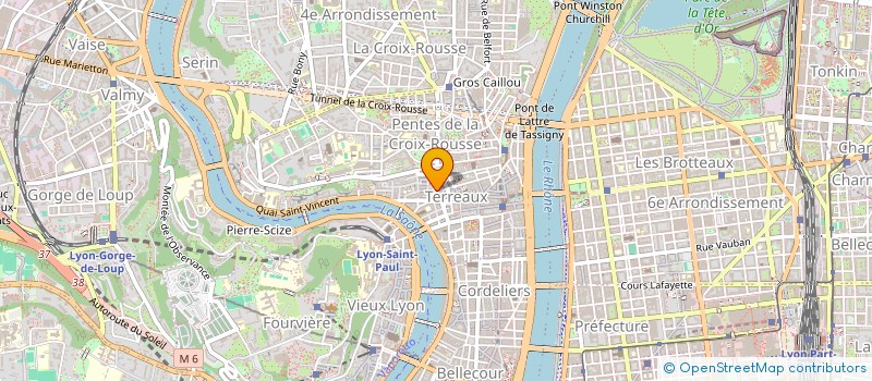 localisation de l'entreprise THE SULTAN CORP à LYON 1ER