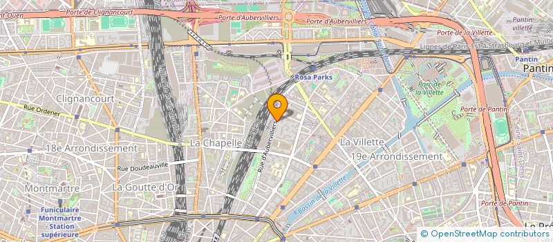 localisation de l'entreprise THE SUN PROJECT  MONTREUIL