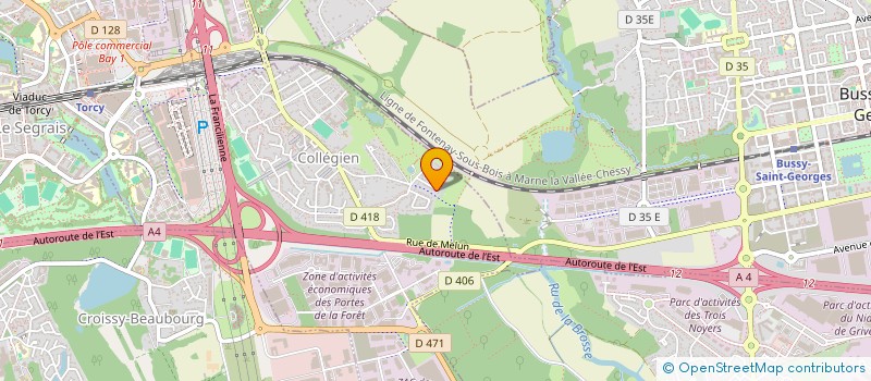 localisation de l'entreprise THE SUNSHINE BOUB'S  COLLEGIEN