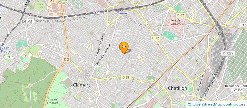 localisation de l'entreprise THE SUZANE PROJECT à CLAMART