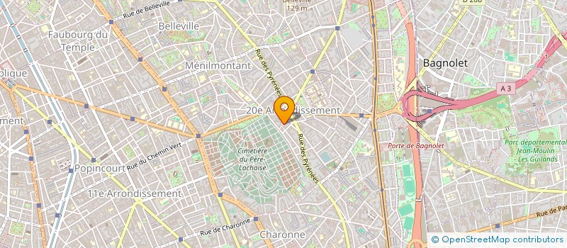 localisation de l'entreprise THE SWEET ESCAPE  PARIS