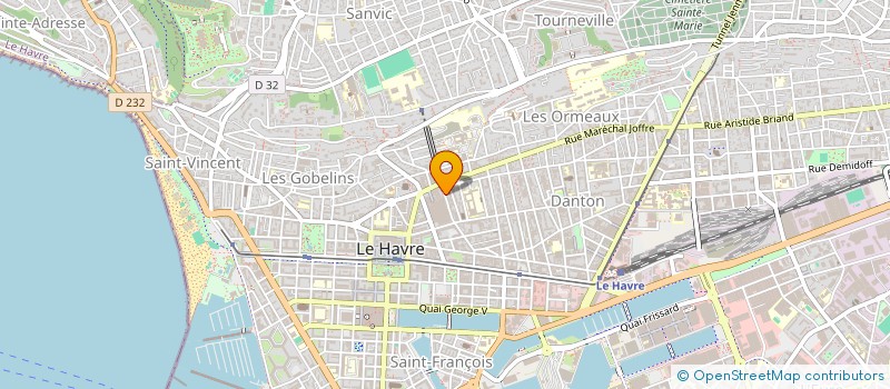 localisation de l'entreprise THE SWEET PLACE  LE HAVRE