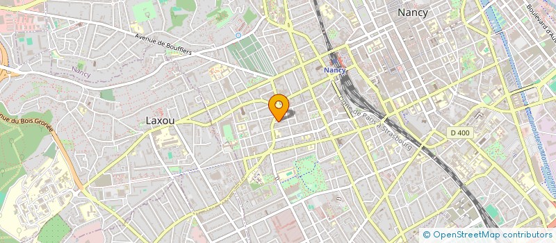 localisation de l'entreprise THE SWEET ROMANCE  NANCY