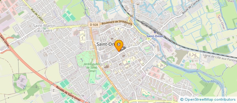 localisation de l'entreprise THE SWELL  SAINT-OMER