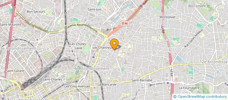 localisation de l'entreprise THE TASTING FOOD à MARSEILLE
