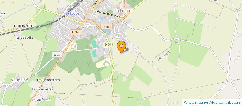 localisation de l'entreprise THE TINY SPARK à LA LOUPE