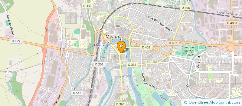 localisation de l'entreprise THE TIRAMISU'ART  MEAUX