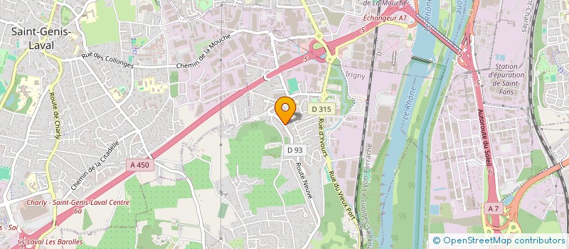 localisation de l'entreprise THE TN SHOW  IRIGNY