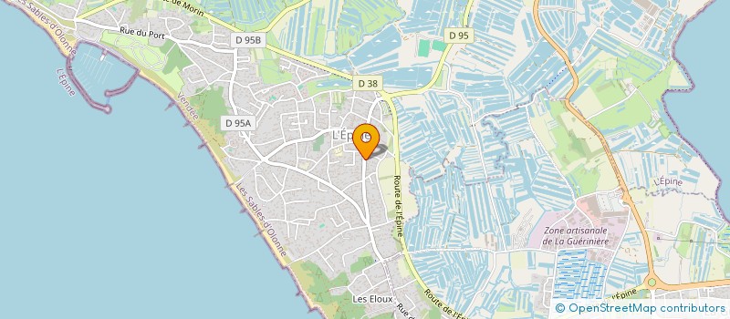 localisation de l'entreprise THE TOBACCO BOOKSHOP  L'EPINE