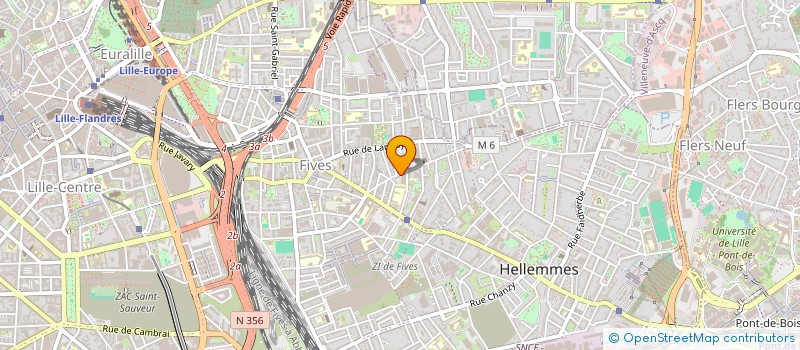 localisation de l'entreprise THE TOSS  LILLE