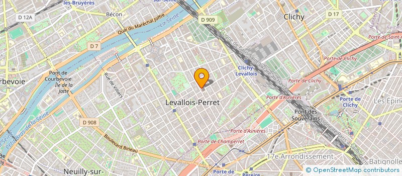 localisation de l'entreprise THE TOURIST IN PARIS à LEVALLOIS-PERRET