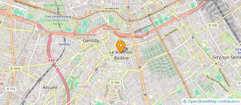 localisation de l'entreprise THE TRANSPORTER  LE KREMLIN-BICETRE