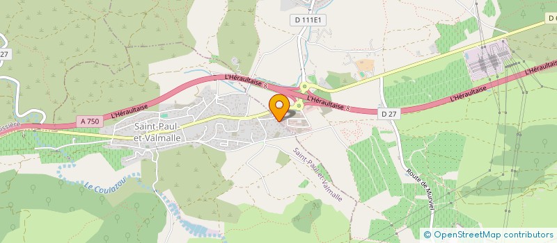 localisation de l'entreprise THE TRANSPORTER VTC  SAINT-PAUL-ET-VALMALLE