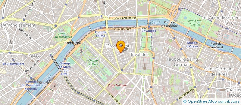 localisation de l'entreprise THE TRAVEL CORNER  PARIS