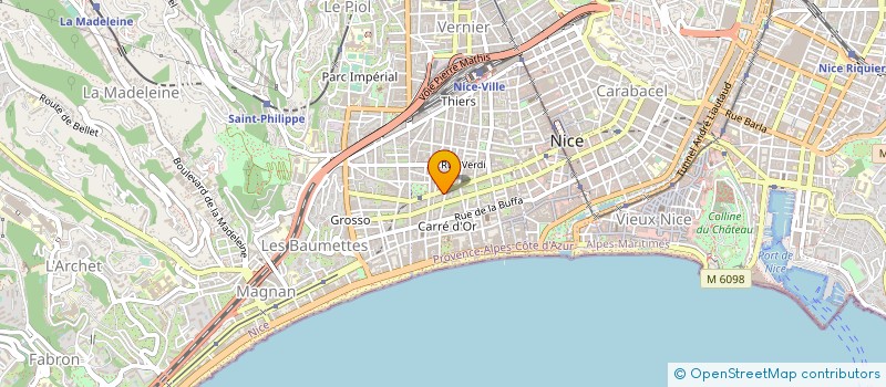 localisation de l'entreprise THE TRAVELLER WHISPERER à NICE