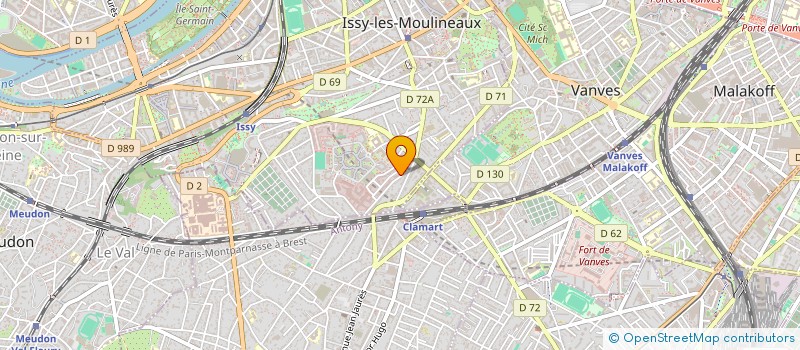 localisation de l'entreprise THE TURTLES à ISSY-LES-MOULINEAUX