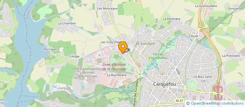 localisation de l'entreprise THE UNITED NATIONS OF EXCEPTIONAL TALENTS  CARENTOIR