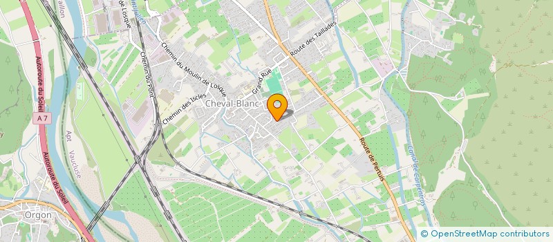 localisation de l'entreprise THE UNITED PROJECT  CHEVAL-BLANC