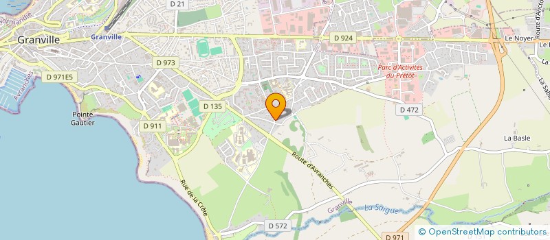 localisation de l'entreprise THE VALVETONES  GRANVILLE