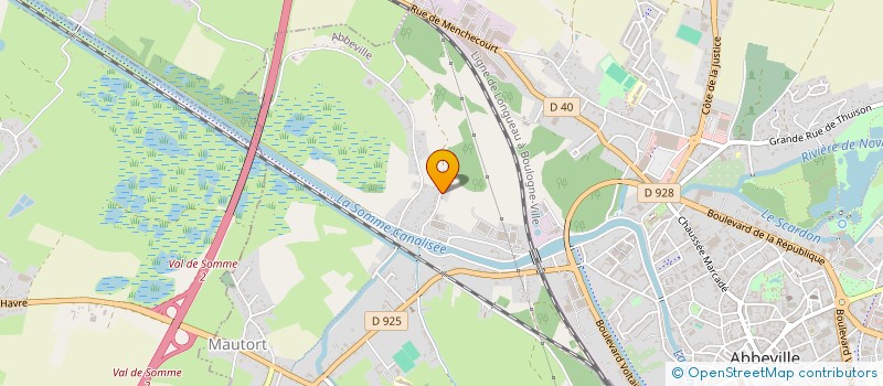 localisation de l'entreprise THE WALLACE CONNECTION  ABBEVILLE